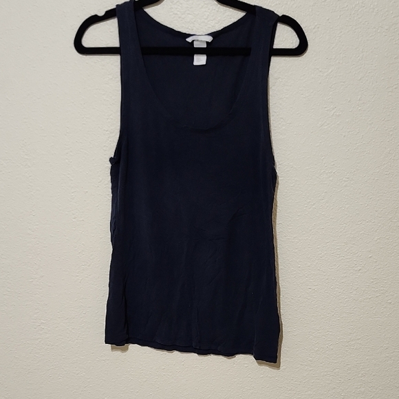 H&M Tops - H&M Blue Fitted Tank Top
